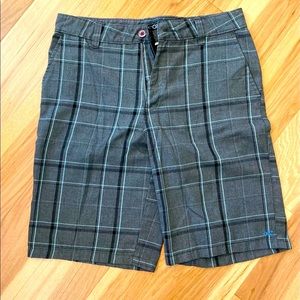 O’Neill Grey Plaid Shorts - Size 32